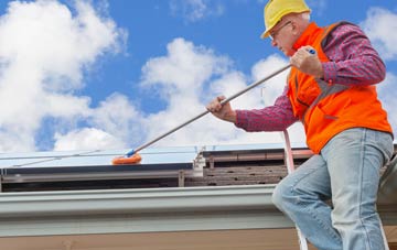 Gwbert soft wash roof cleaning